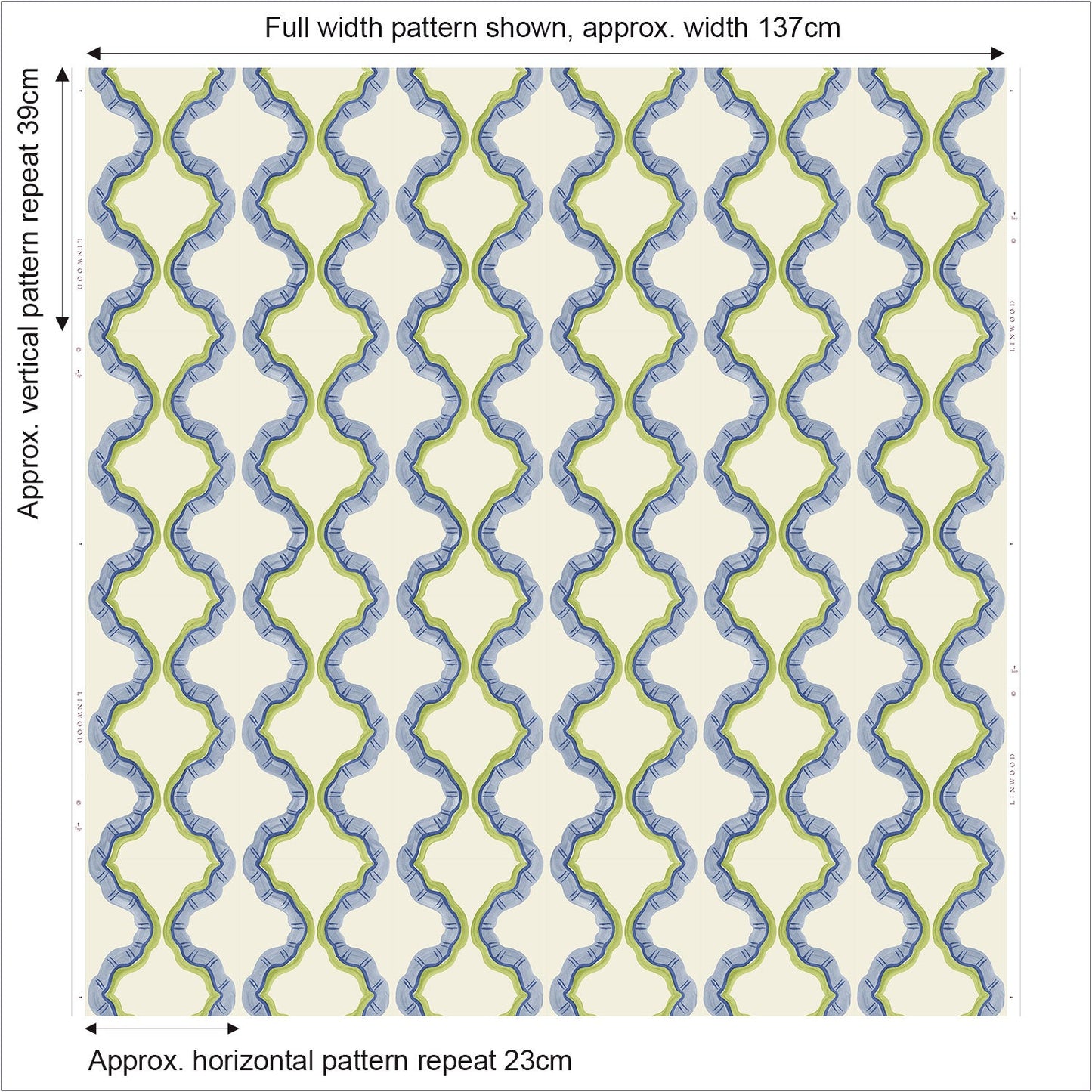 Linwood Ruffled Vienna Made to Measure Curtains
