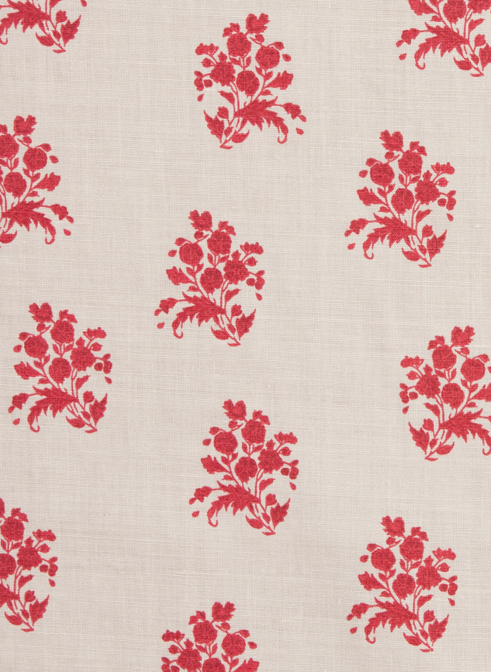 Kate Forman Agnes Red Made to Measure Roman Blinds