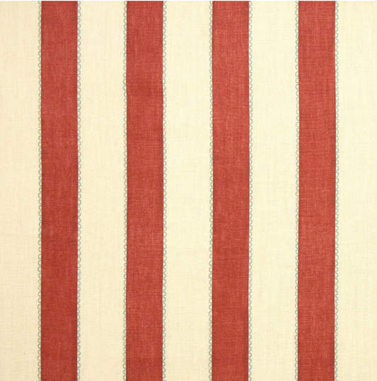 Red Riding Hood - Lola Stripe by Linwood - Curtains & Roman Blinds