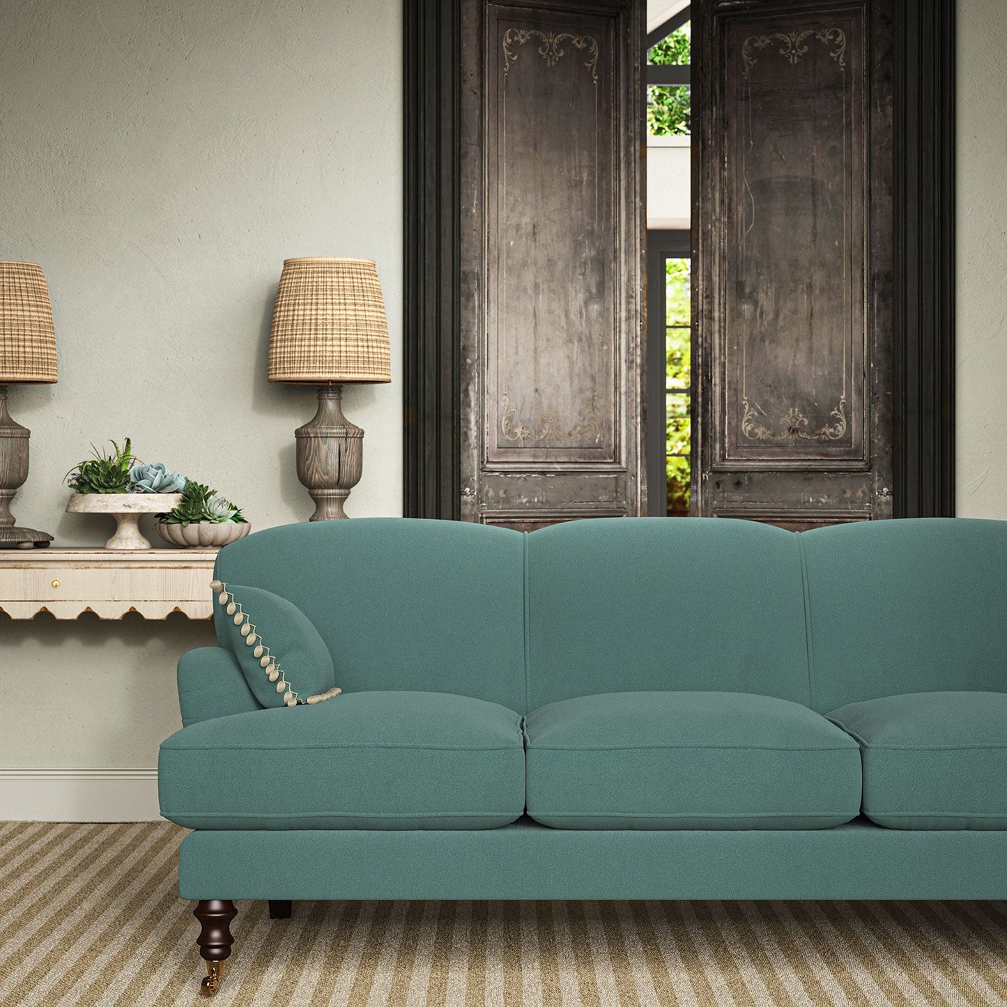 Linwood Romney Lago FR Made to Measure Curtains