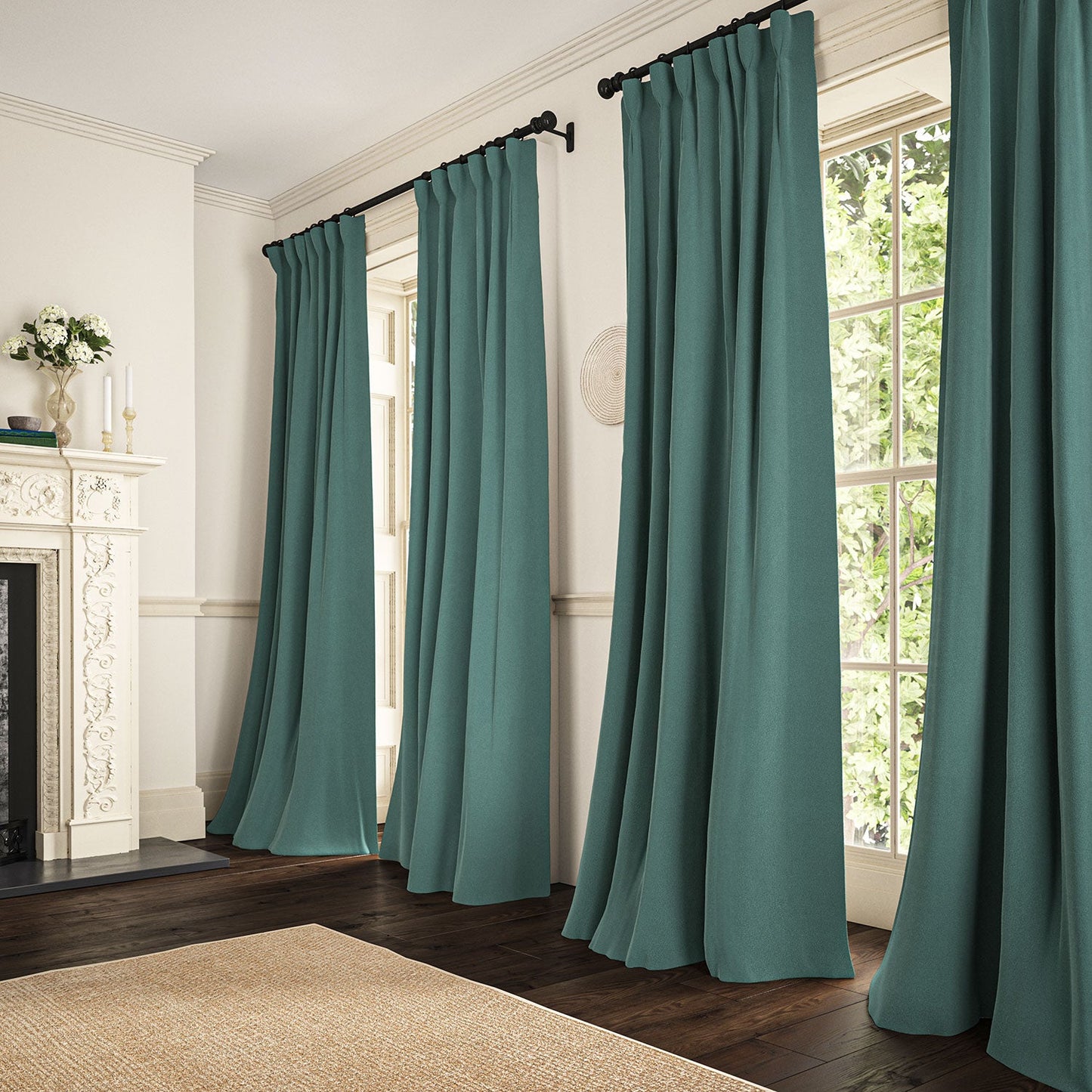 Linwood Romney Lago FR Made to Measure Curtains