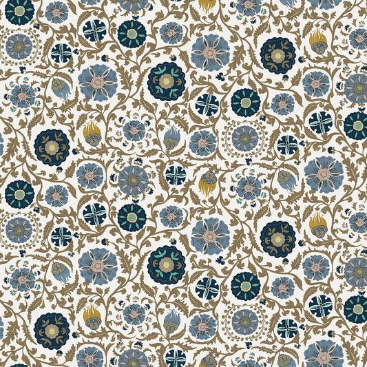 Chess Rosemoor Blue Made to Measure Roman Blinds