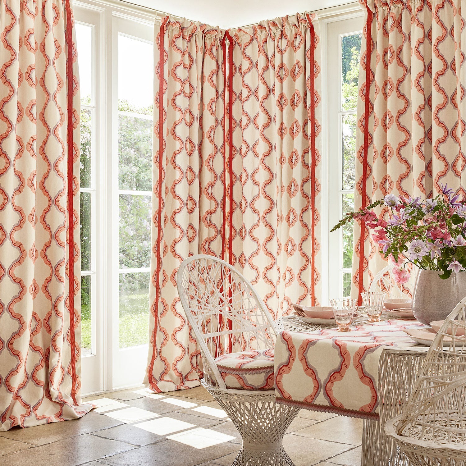 Linwood Ruffled Hawaii Made to Measure Curtains
