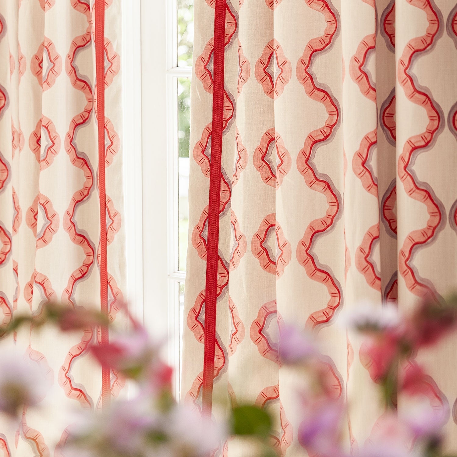 Linwood Ruffled Hawaii FR Made to Measure Curtains