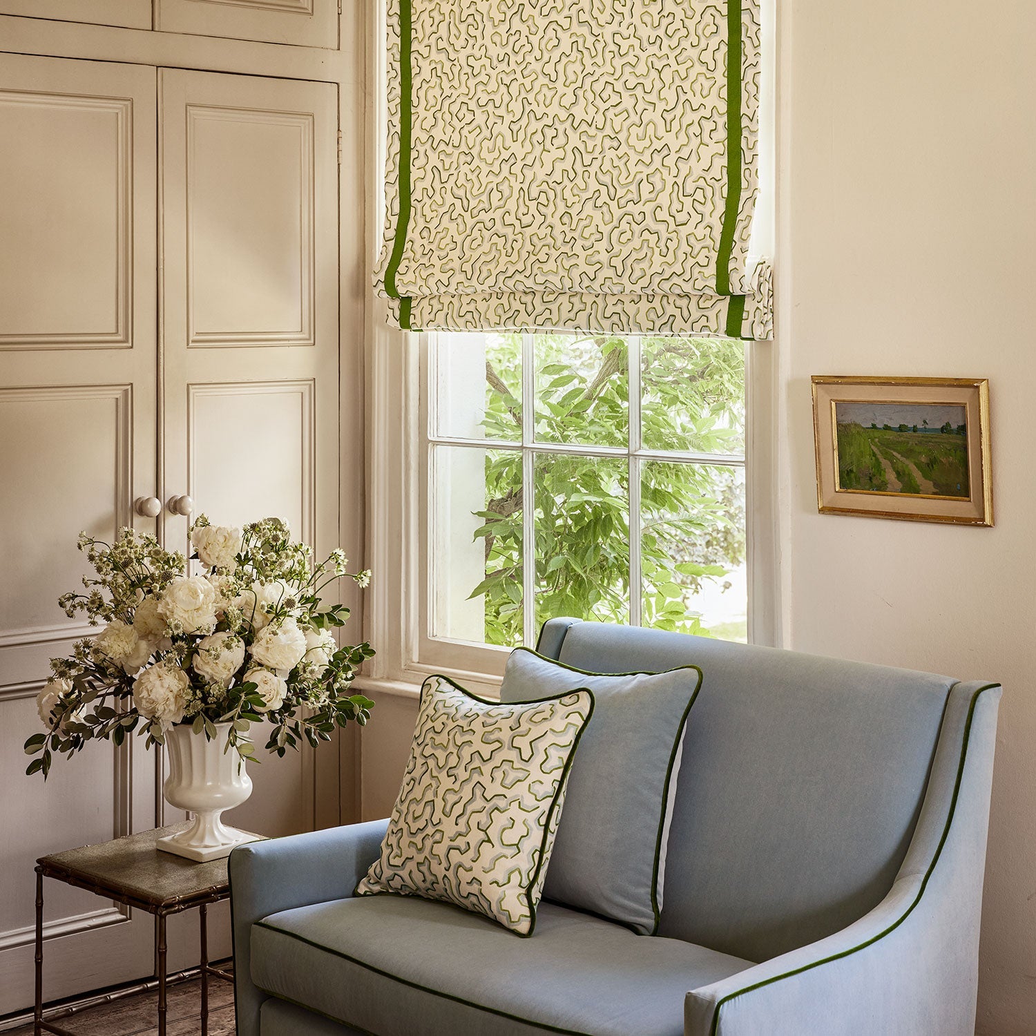 Linwood Scrunched Everglades Made to Measure Curtains