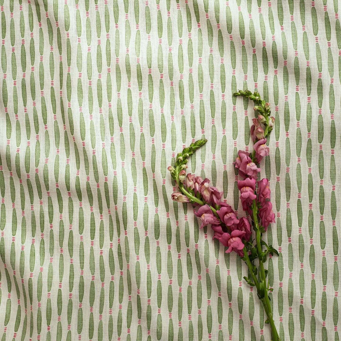 Linwood Smocked Cactus Made to Measure Curtains