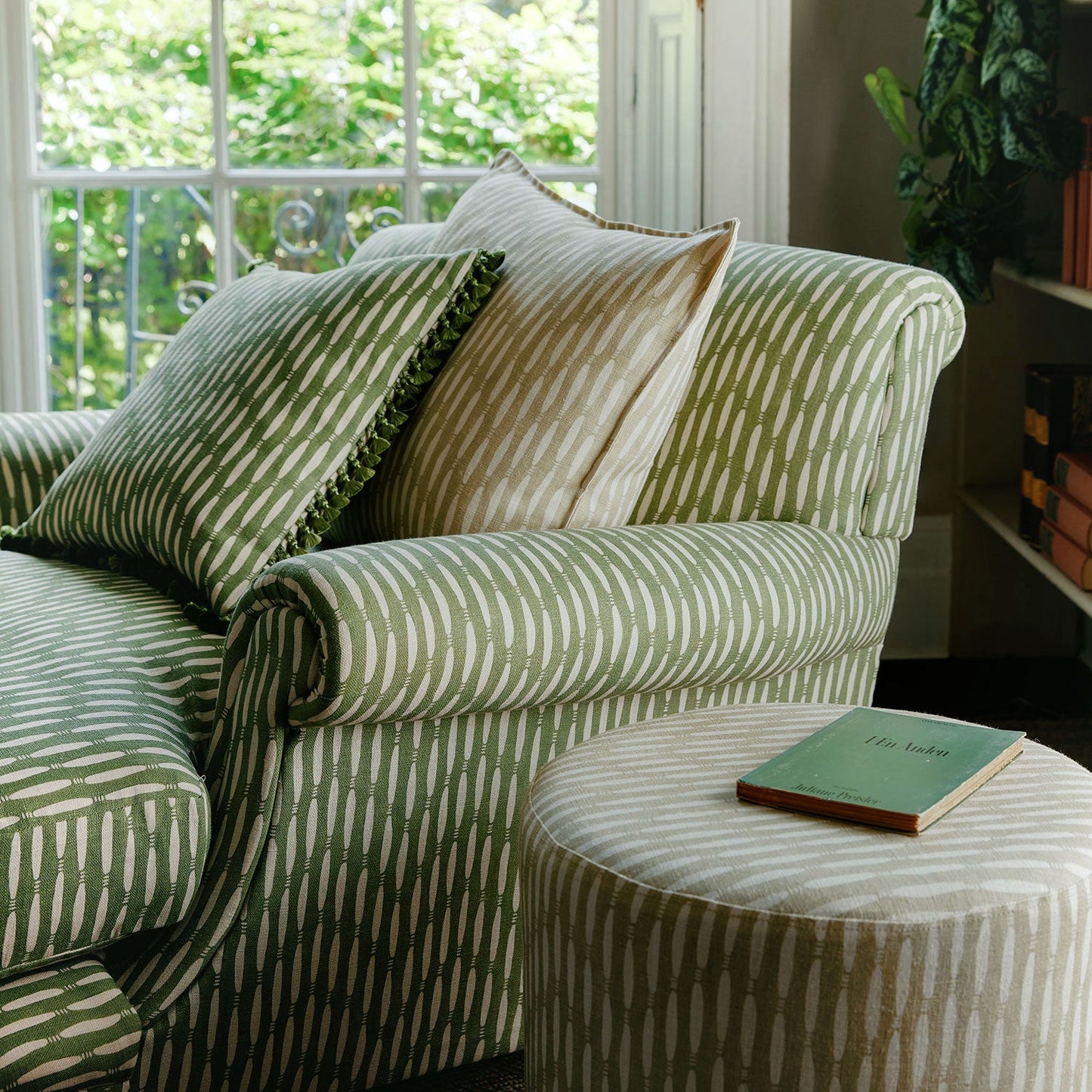Linwood Smocked Gherkin Made to Measure Curtains
