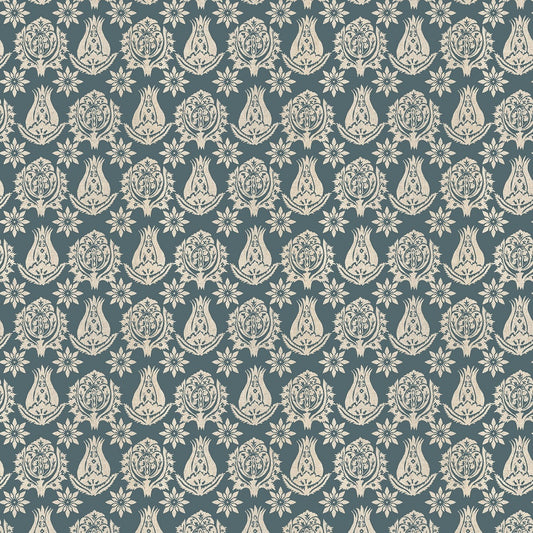 Chess Serena Denim Made to Measure Curtains