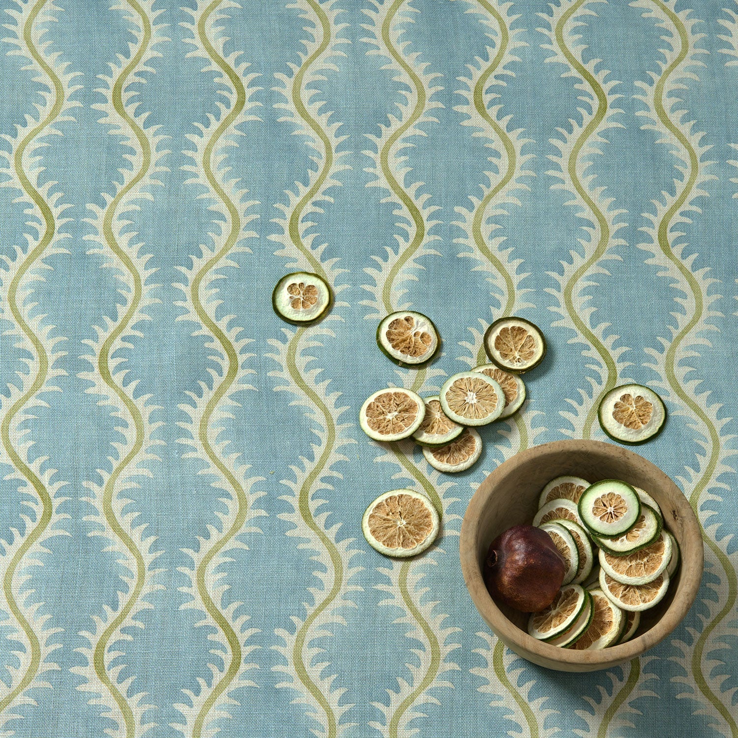 Linwood Helter Skelter Spring Linen FR Made to Measure Curtains