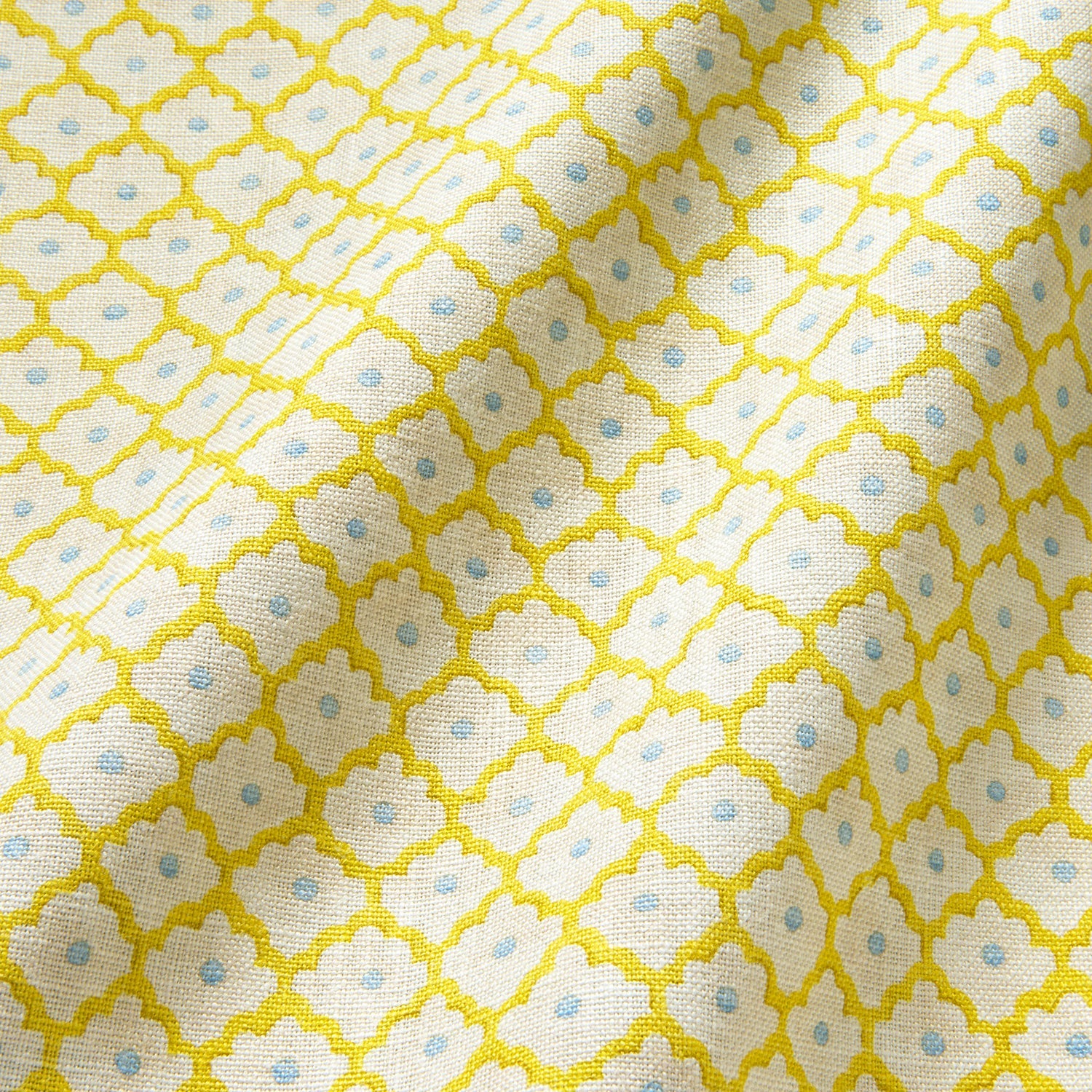 Linwood Buttons Lemon Drops Made to Measure Curtains