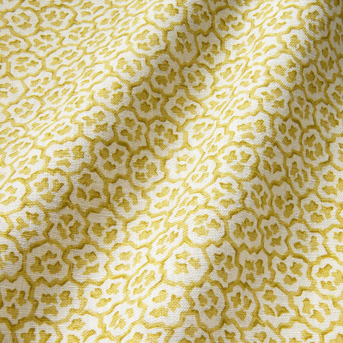 Linwood Hopscotch Mustard Made to Measure Curtains