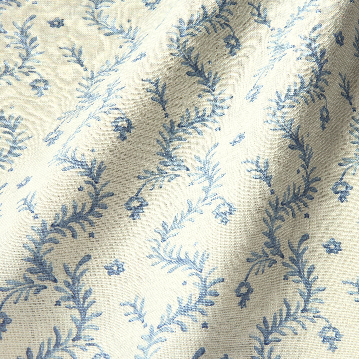Linwood Magic Lantern Sea Holly FR Made to Measure Curtains