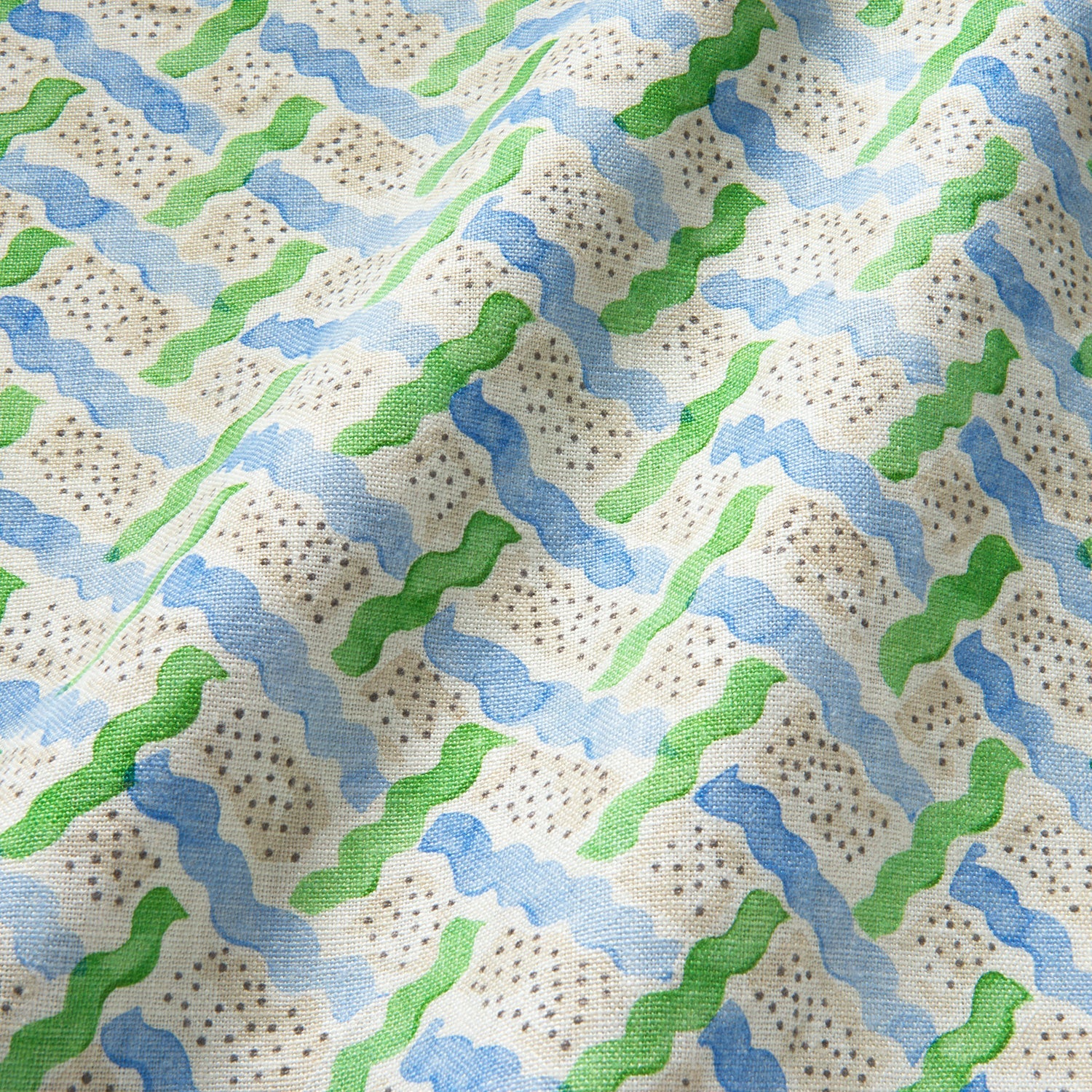 Linwood Maypole Peacock Made to Measure Curtains