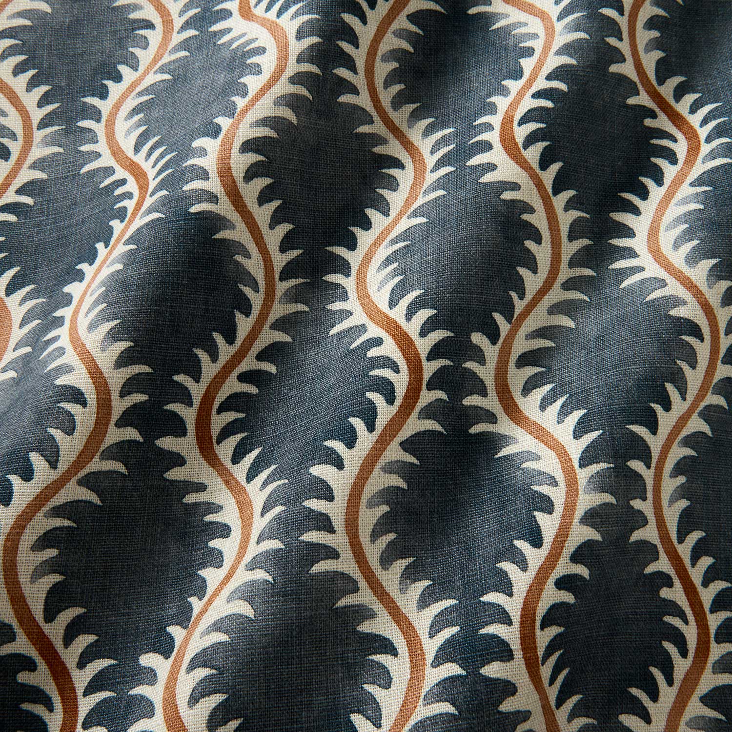 Linwood Helter Skelter Slate Made to Measure Curtains