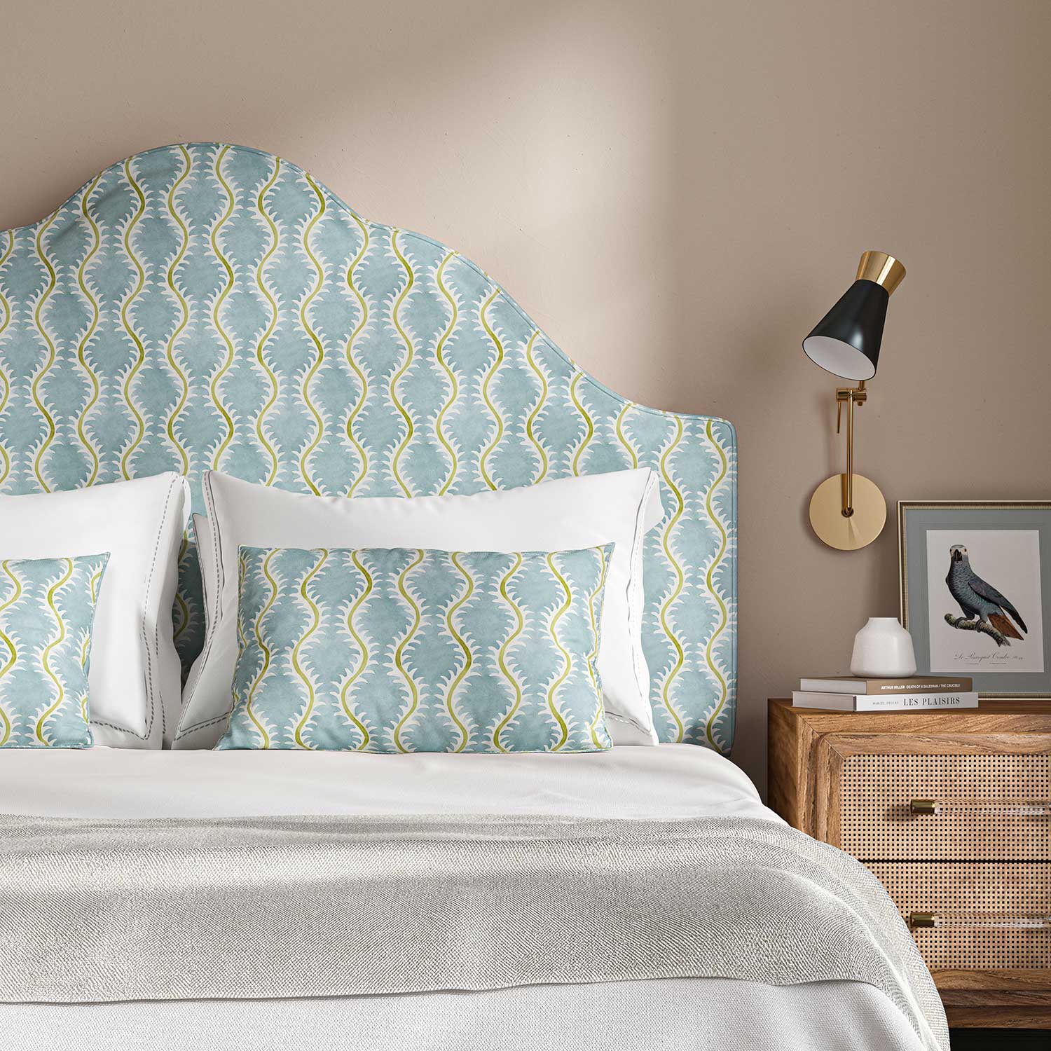 Linwood Helter Skelter Spring Linen FR Made to Measure Curtains