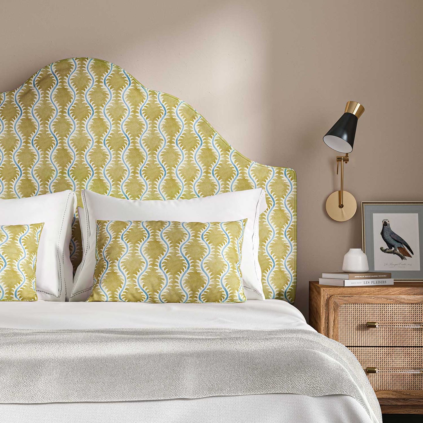 Linwood Helter Skelter Valley Linen FR Made to Measure Curtains