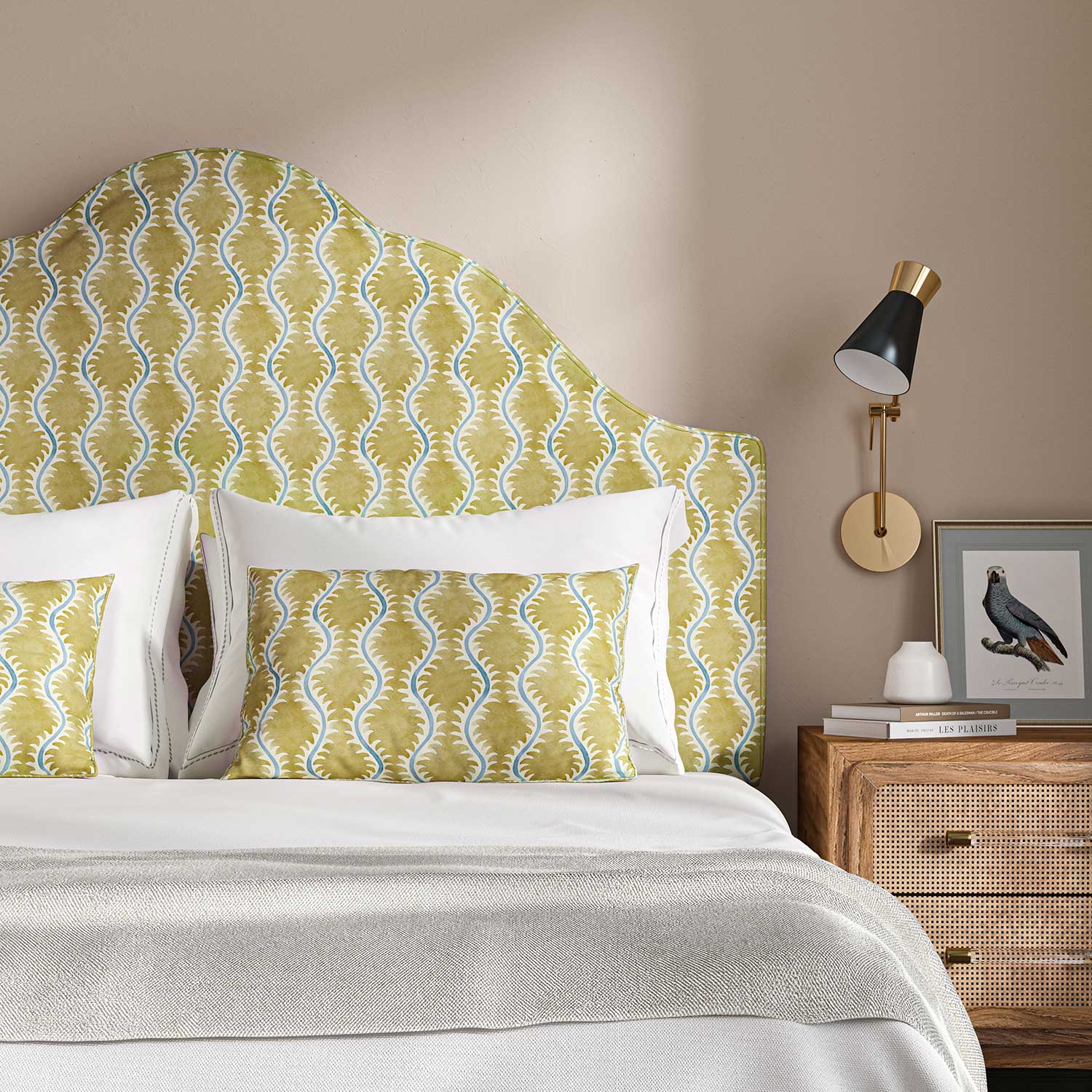 Linwood Helter Skelter Valley Linen FR Made to Measure Curtains
