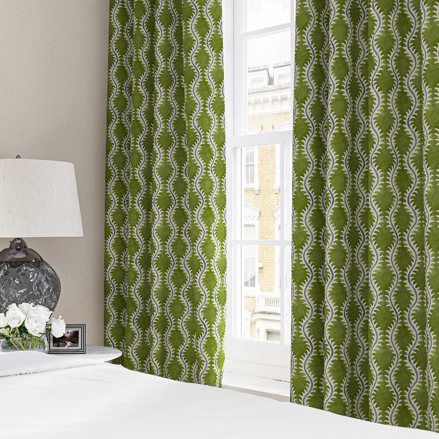 Linwood Helter Skelter Borneo Linen FR Made to Measure Curtains