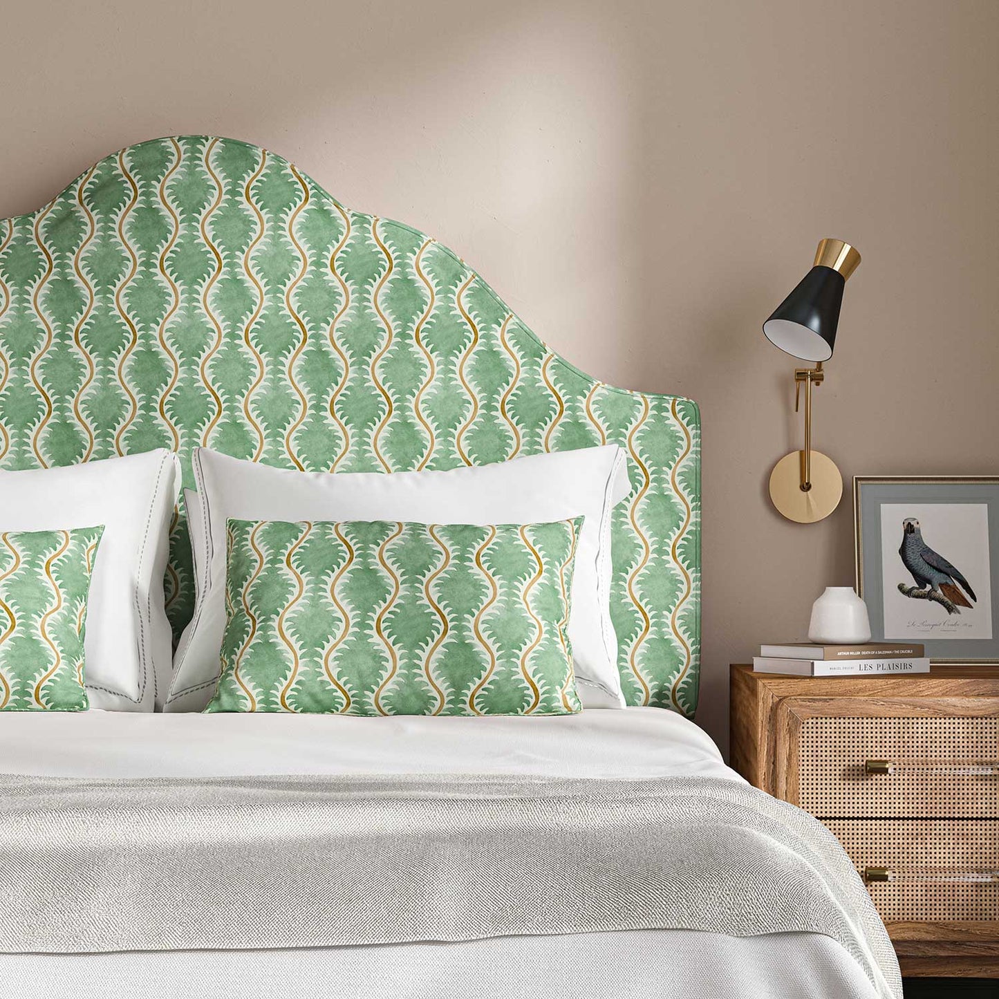 Linwood Helter Skelter Sprig Made to Measure Curtains
