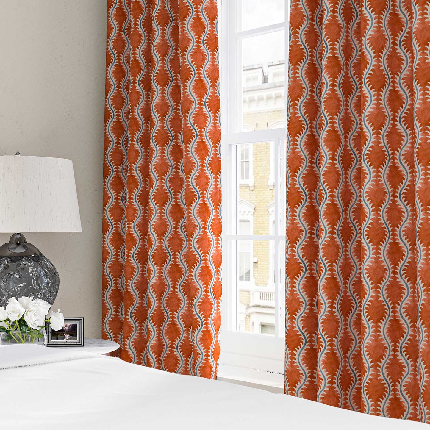 Linwood Helter Skelter Etna Made to Measure Curtains