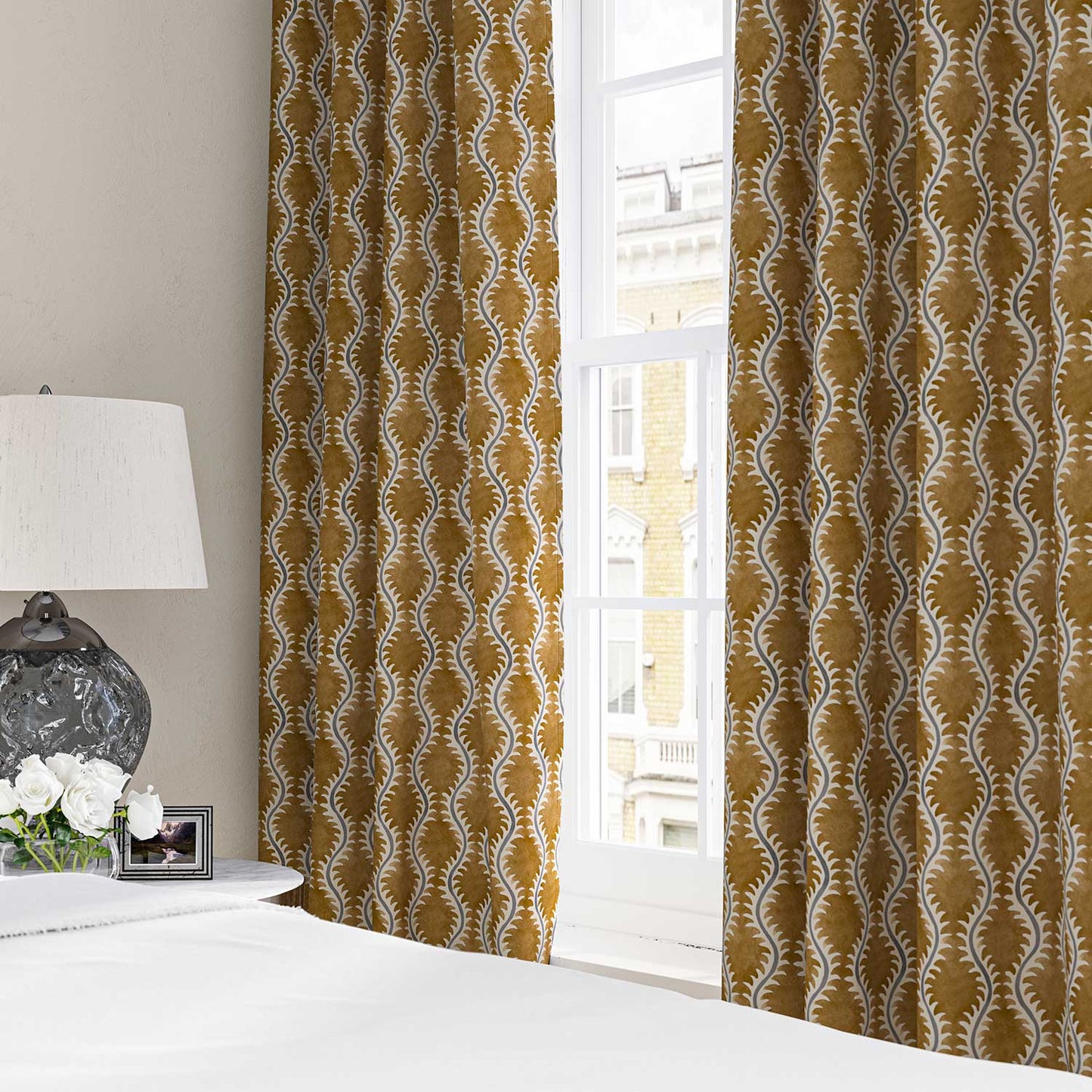 Linwood Helter Skelter Sahara Made to Measure Curtains