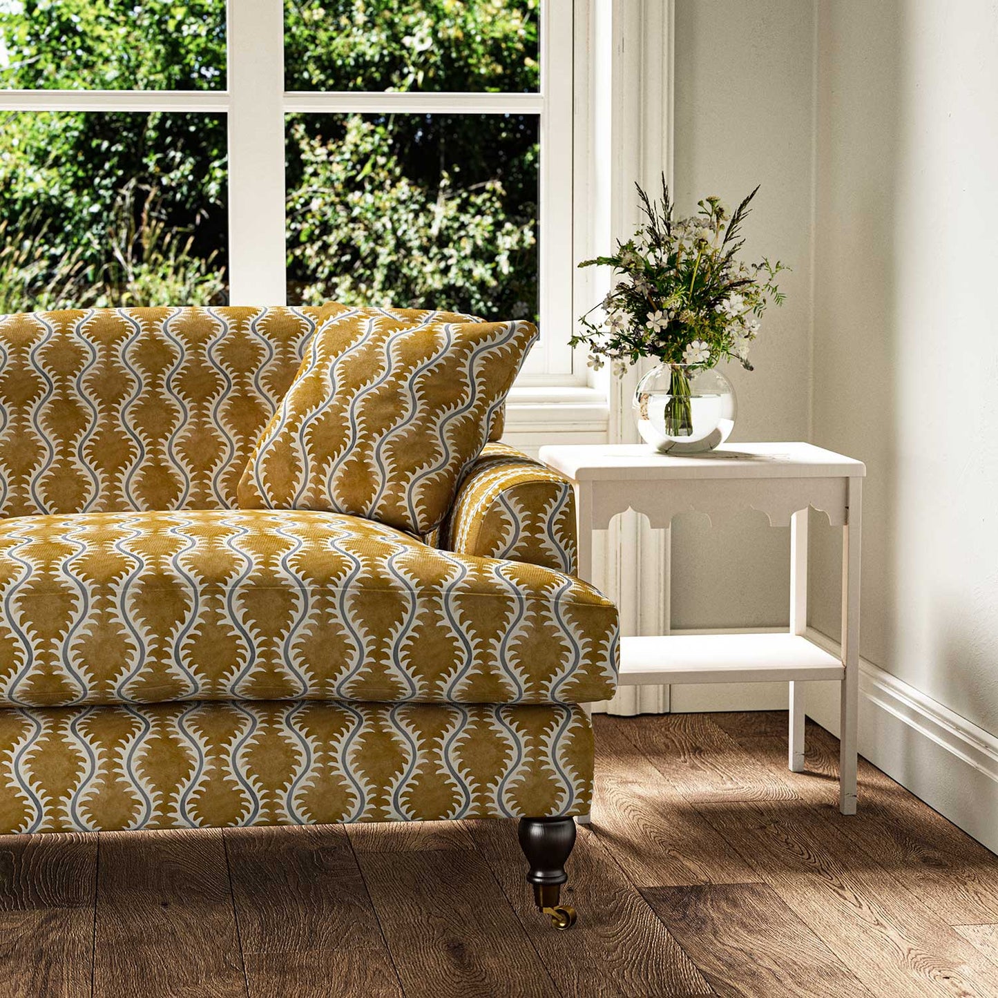 Linwood Helter Skelter Sahara Linen FR Made to Measure Curtains