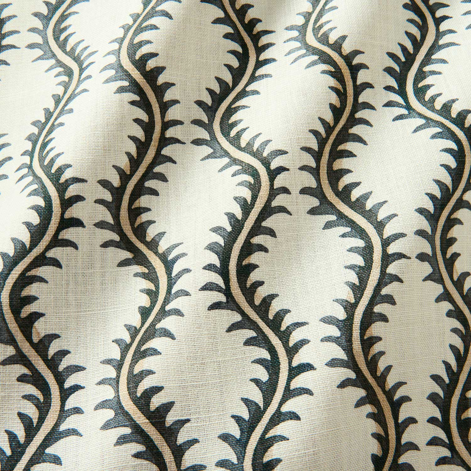 Linwood Helter Skelter Nile Linen FR Made to Measure Curtains