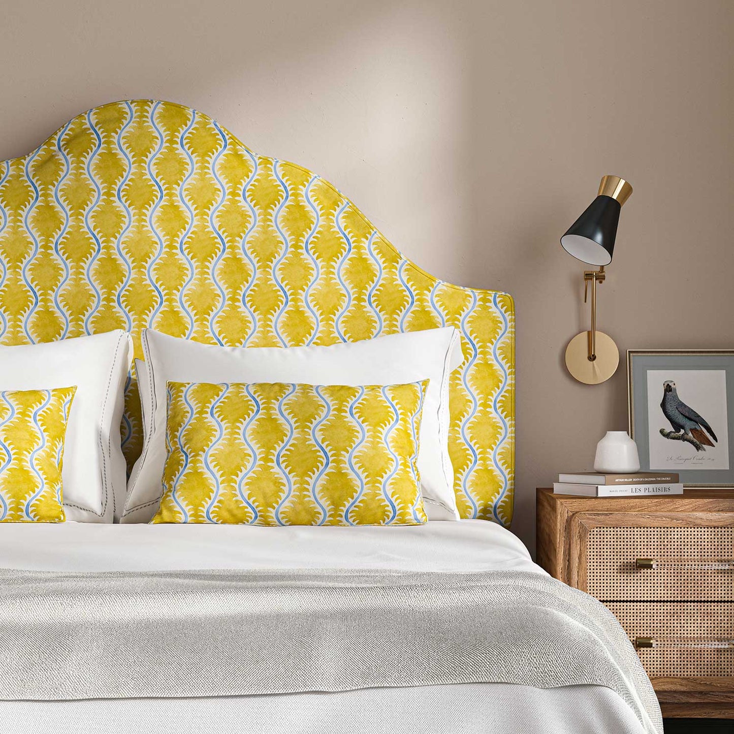 Linwood Helter Skelter Soleil Linen FR Made to Measure Curtains