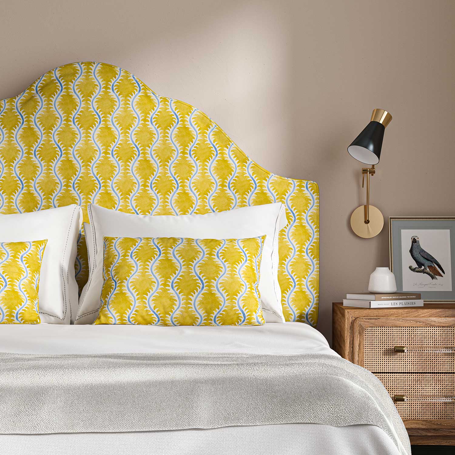 Linwood Helter Skelter Soleil Linen FR Made to Measure Curtains