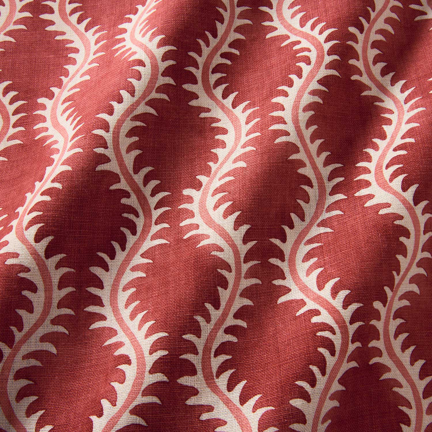 Linwood Helter Skelter Cherry Made to Measure Curtains