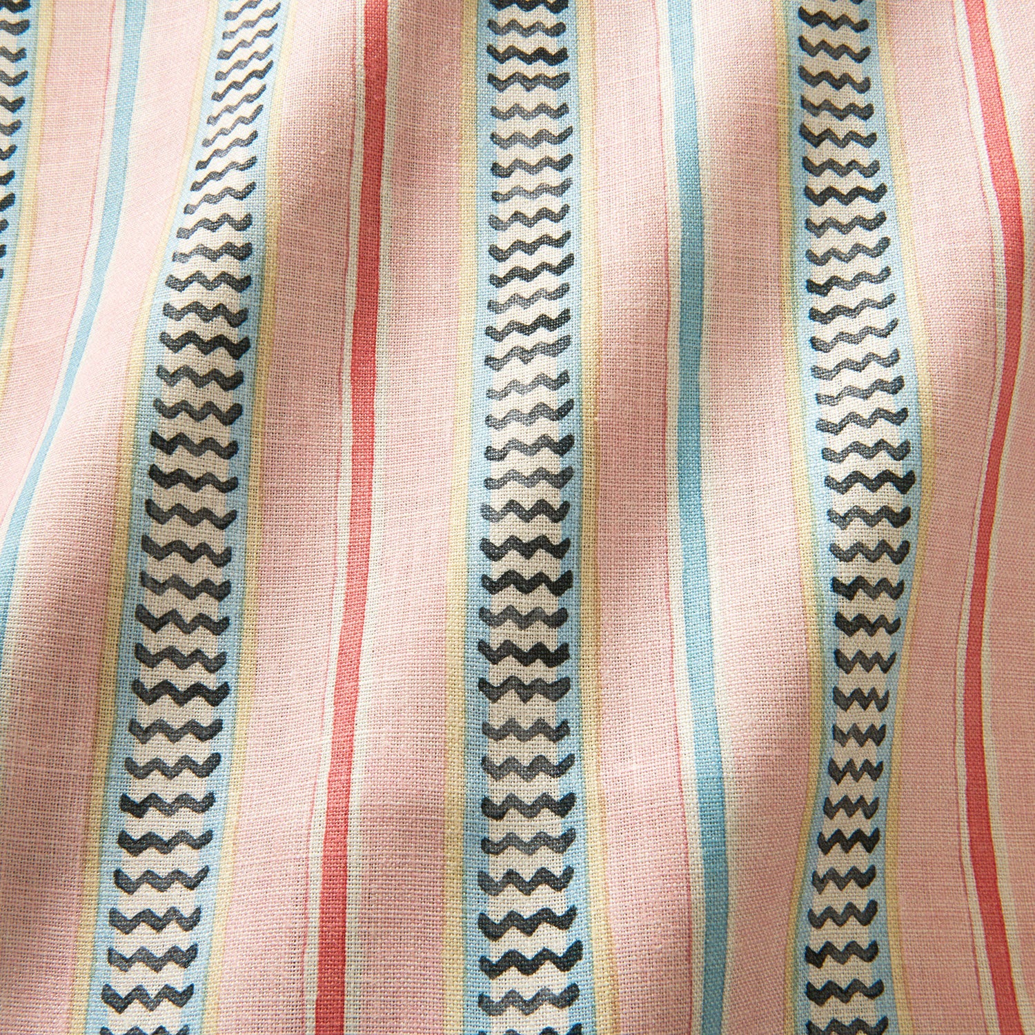 Linwood High Wire Marshmallow Made to Measure Curtains