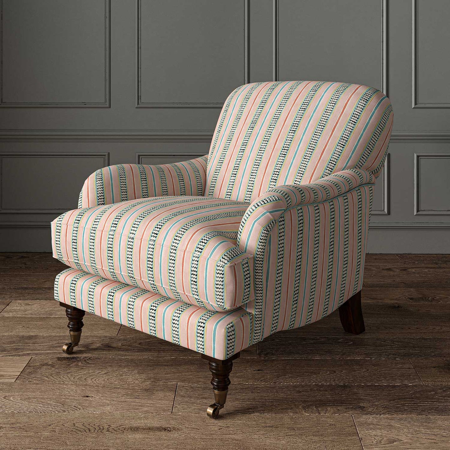 Linwood High Wire Marshmallow Made to Measure Curtains
