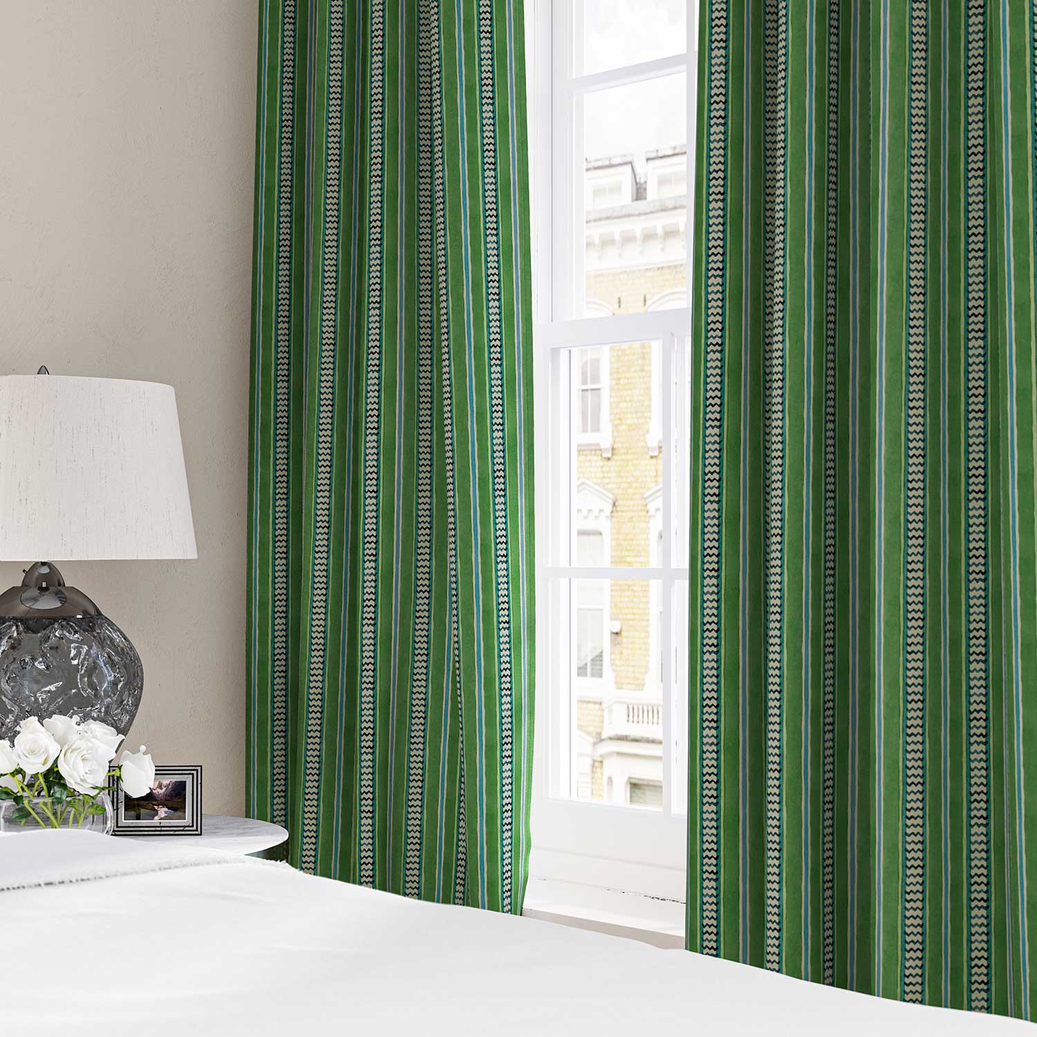 Linwood High Wire Wimbledon FR Made to Measure Curtains