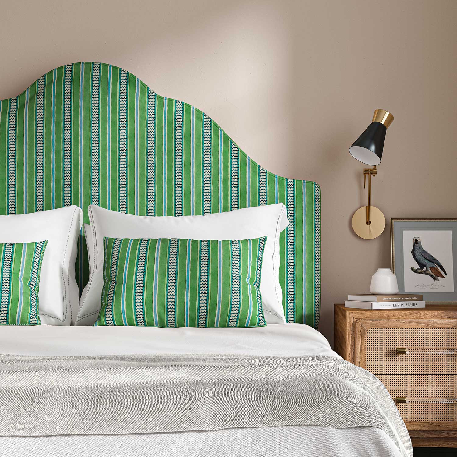 Linwood High Wire Wimbledon Made to Measure Curtains