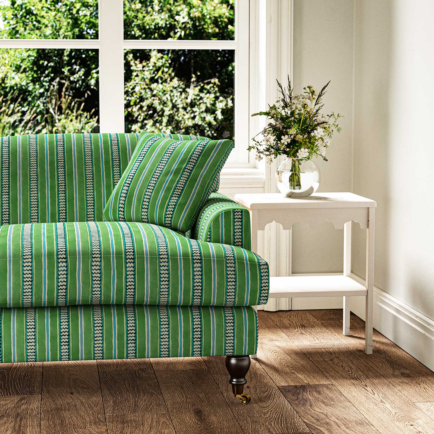 Linwood High Wire Wimbledon Made to Measure Curtains