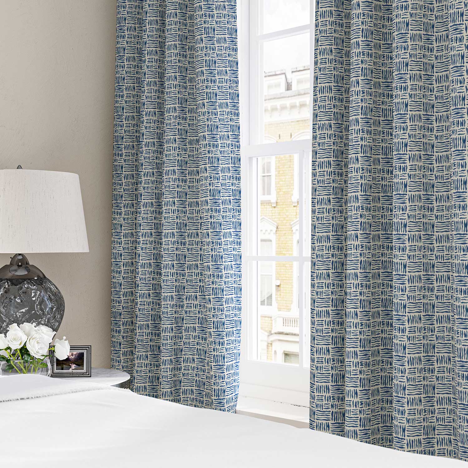 Linwood Trapeze Santorini Made to Measure Curtains