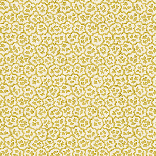 Linwood Hopscotch Mustard Made to Measure Curtains