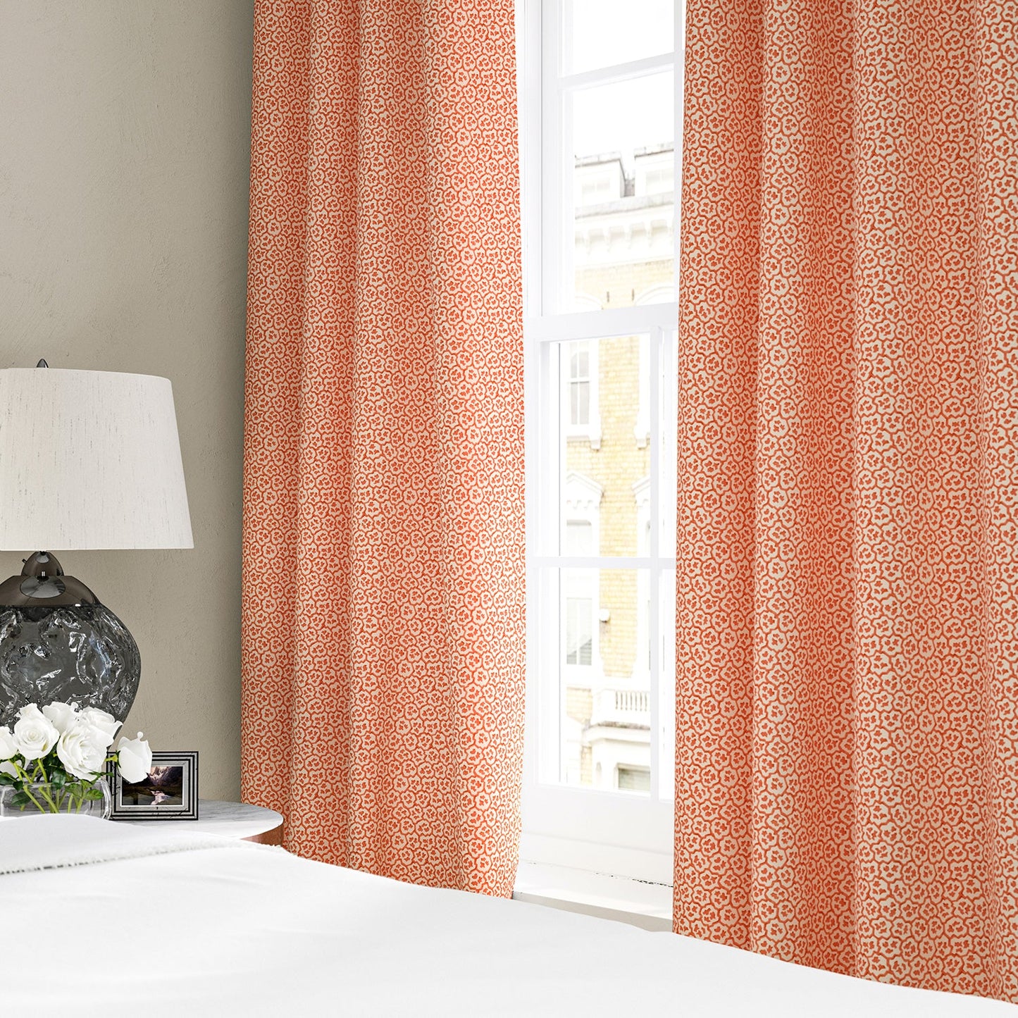 Linwood Hopscotch Geranium Made to Measure Curtains
