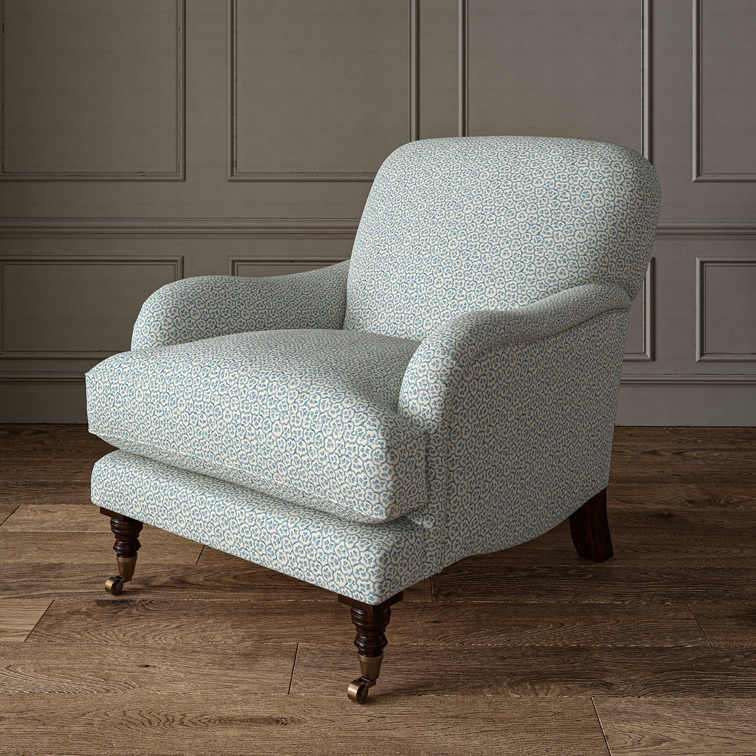 Linwood Hopscotch Aquamarine FR Made to Measure Curtains