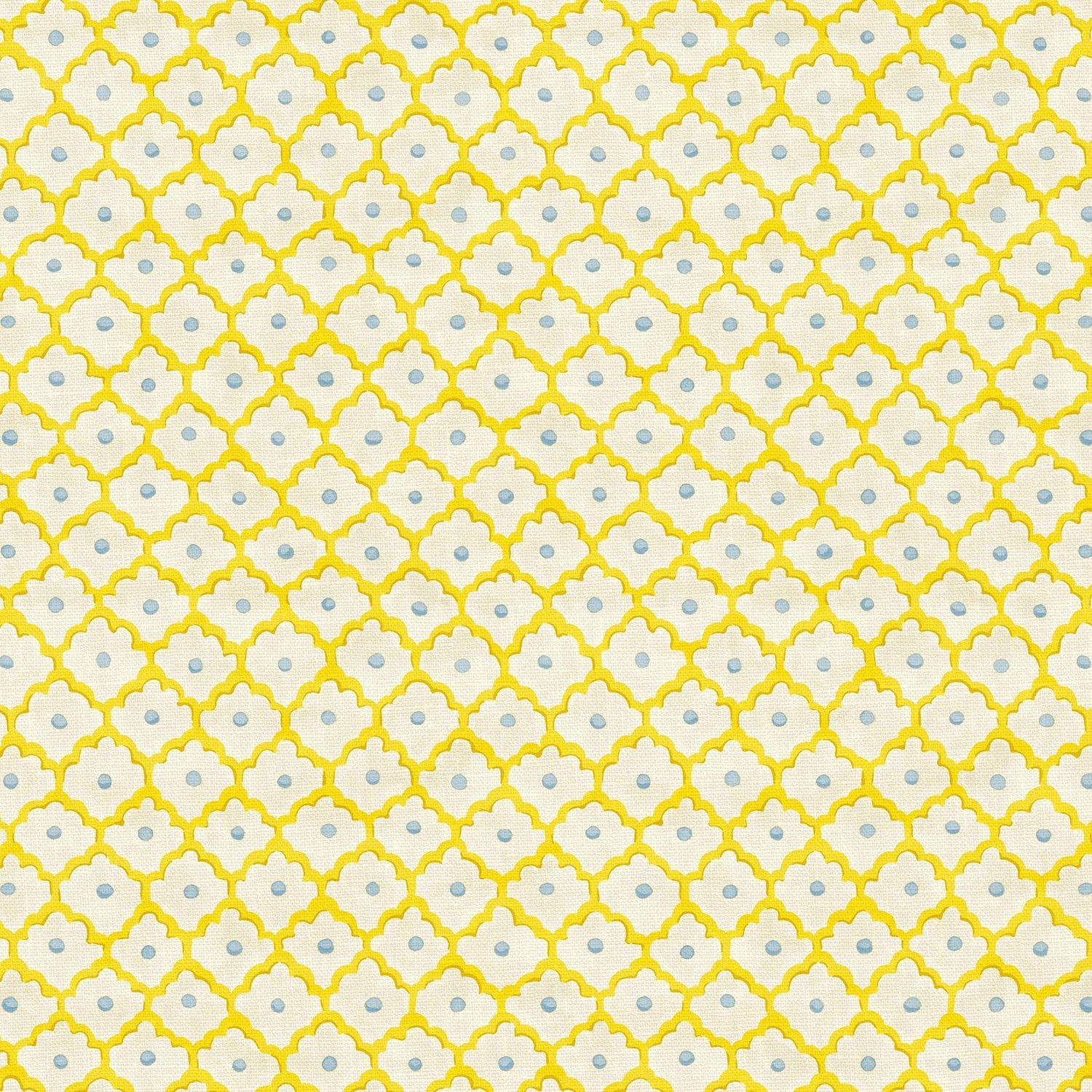 Linwood Buttons Lemon Drops Made to Measure Curtains
