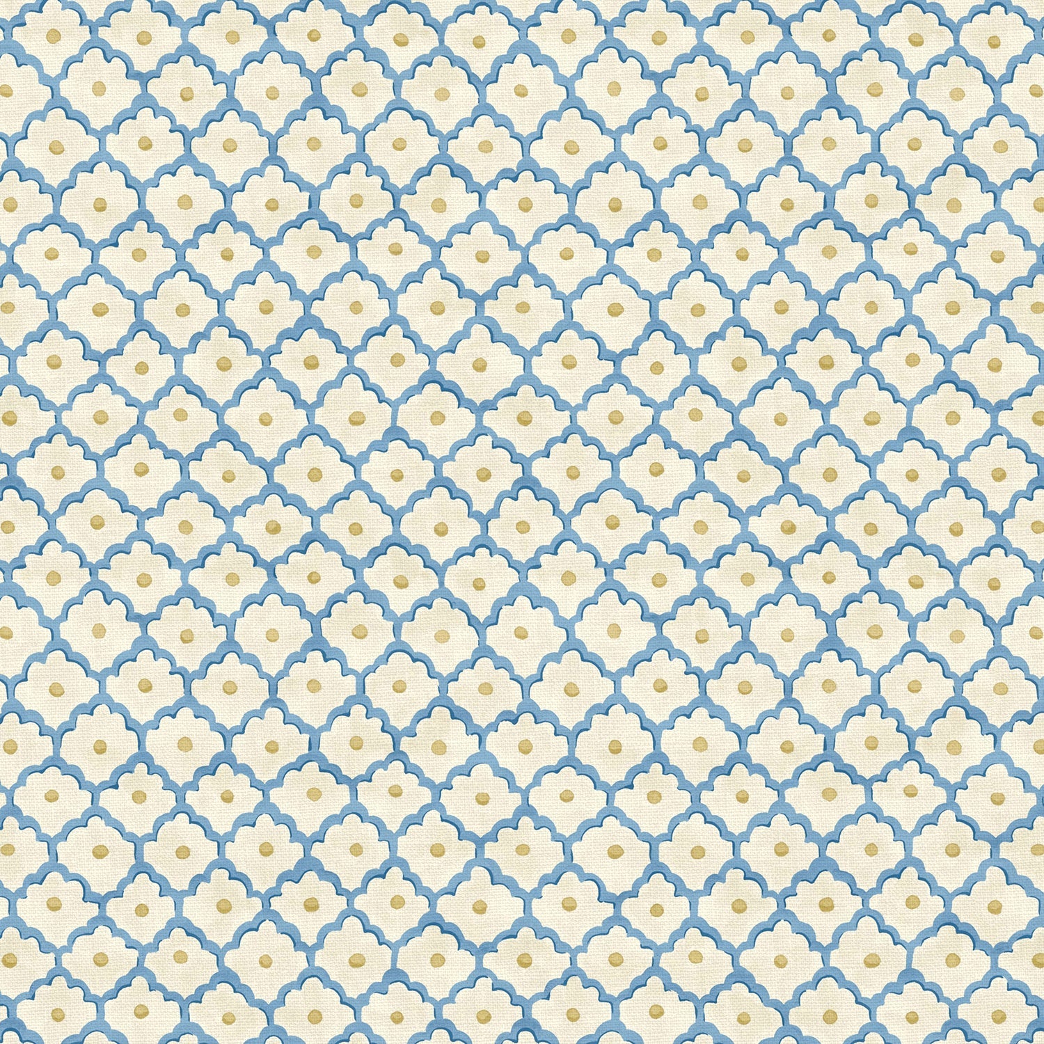 Linwood Buttons Lapis Made to Measure Curtains