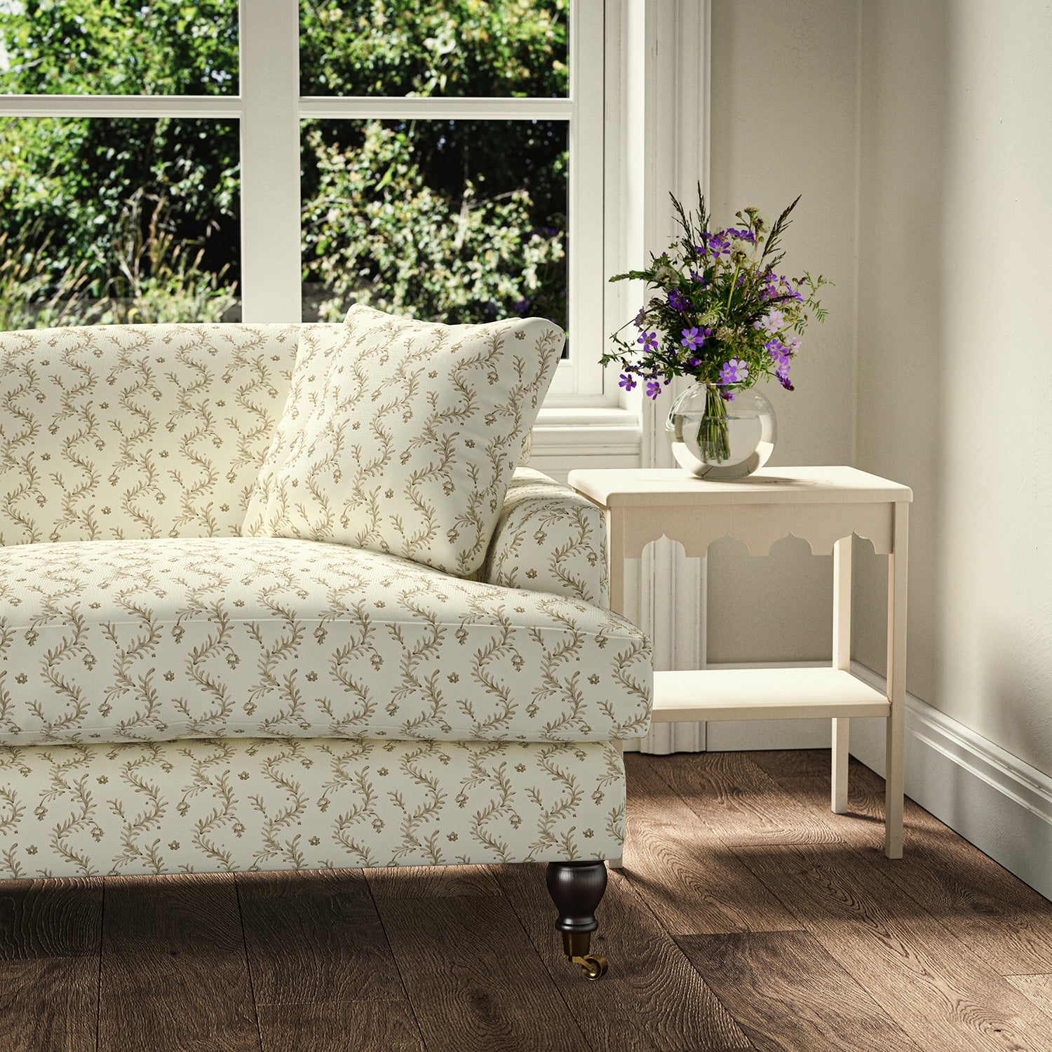 Linwood Magic Lantern Natural Made to Measure Curtains