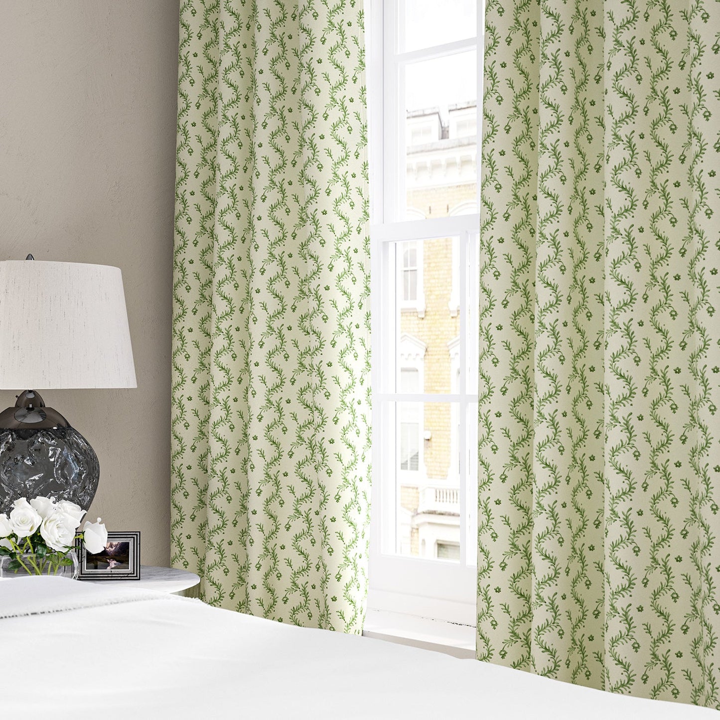 Linwood Magic Lantern Sea Kelp FR Made to Measure Curtains