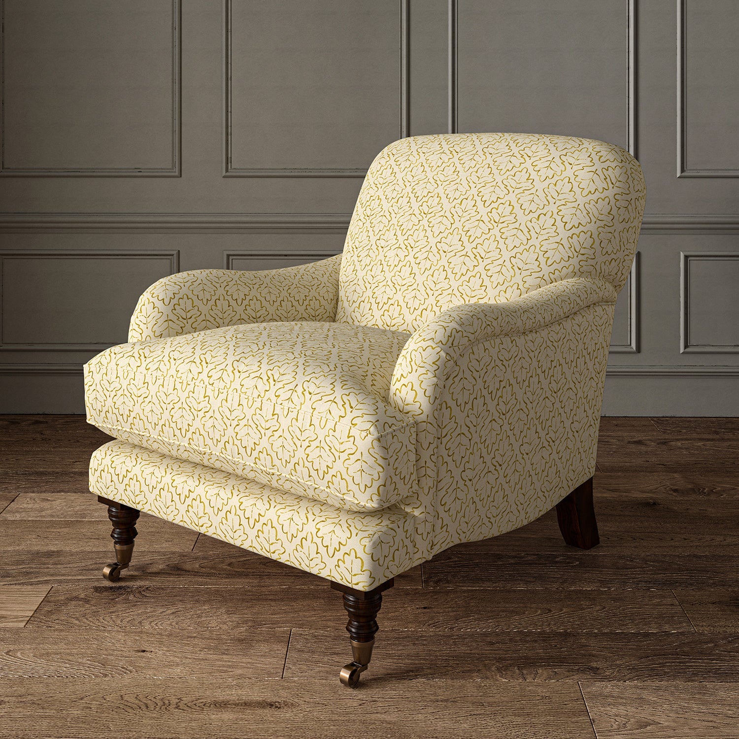 Linwood Maze Ochre Made to Measure Curtains