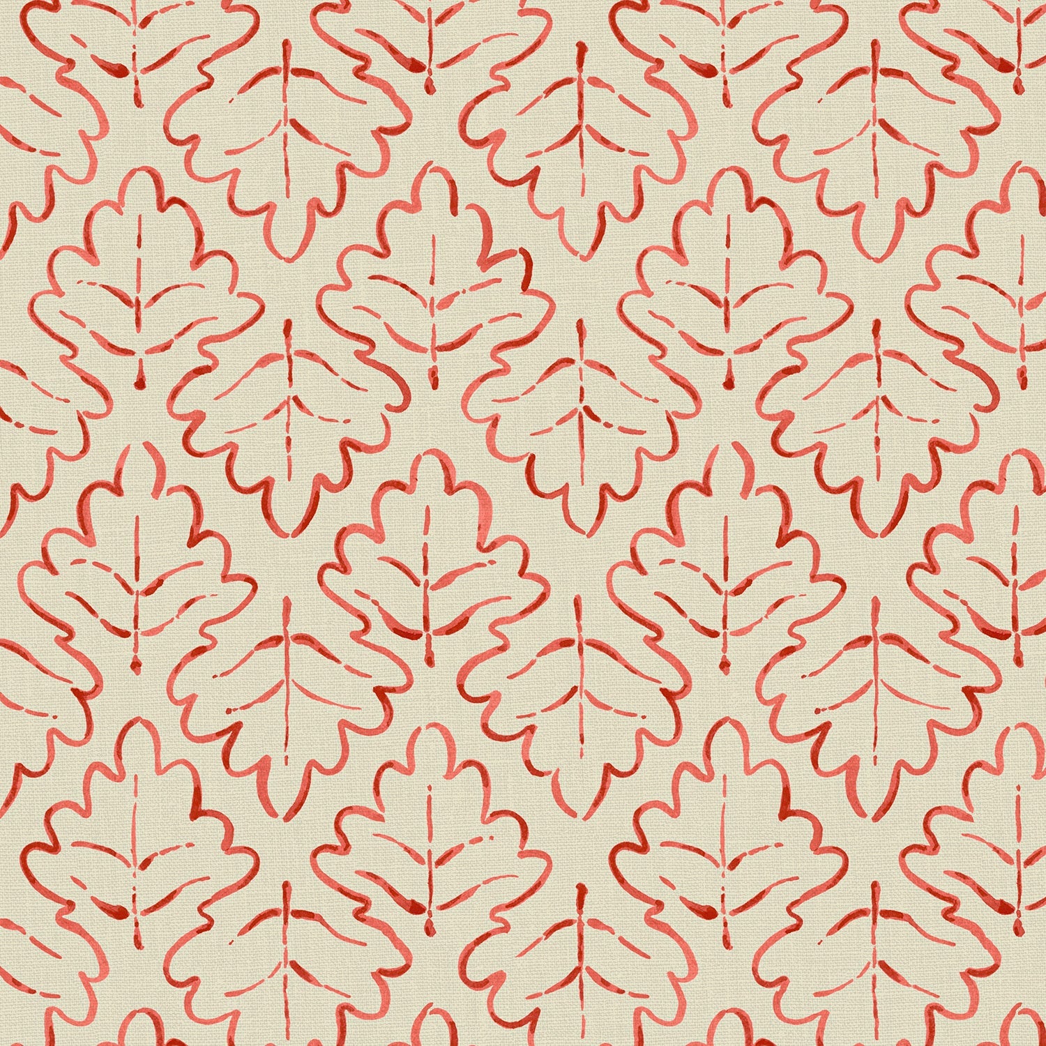 Linwood Maze Red Apple Made to Measure Curtains