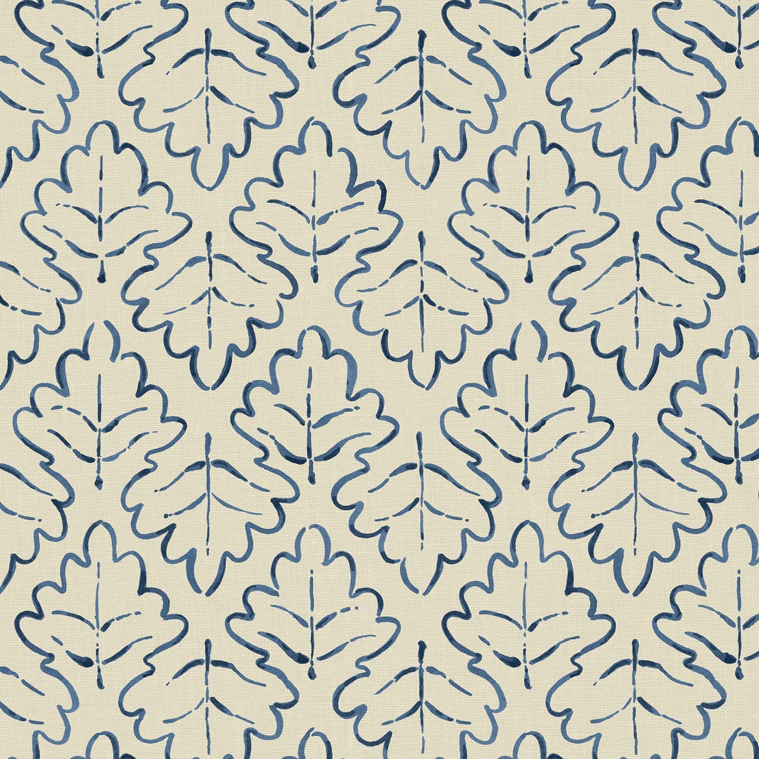 Linwood Maze Indigo Made to Measure Curtains