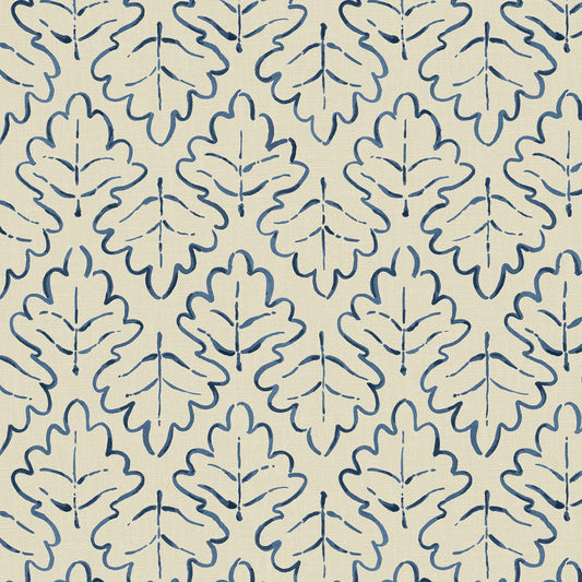 Linwood Maze Indigo Made to Measure Curtains