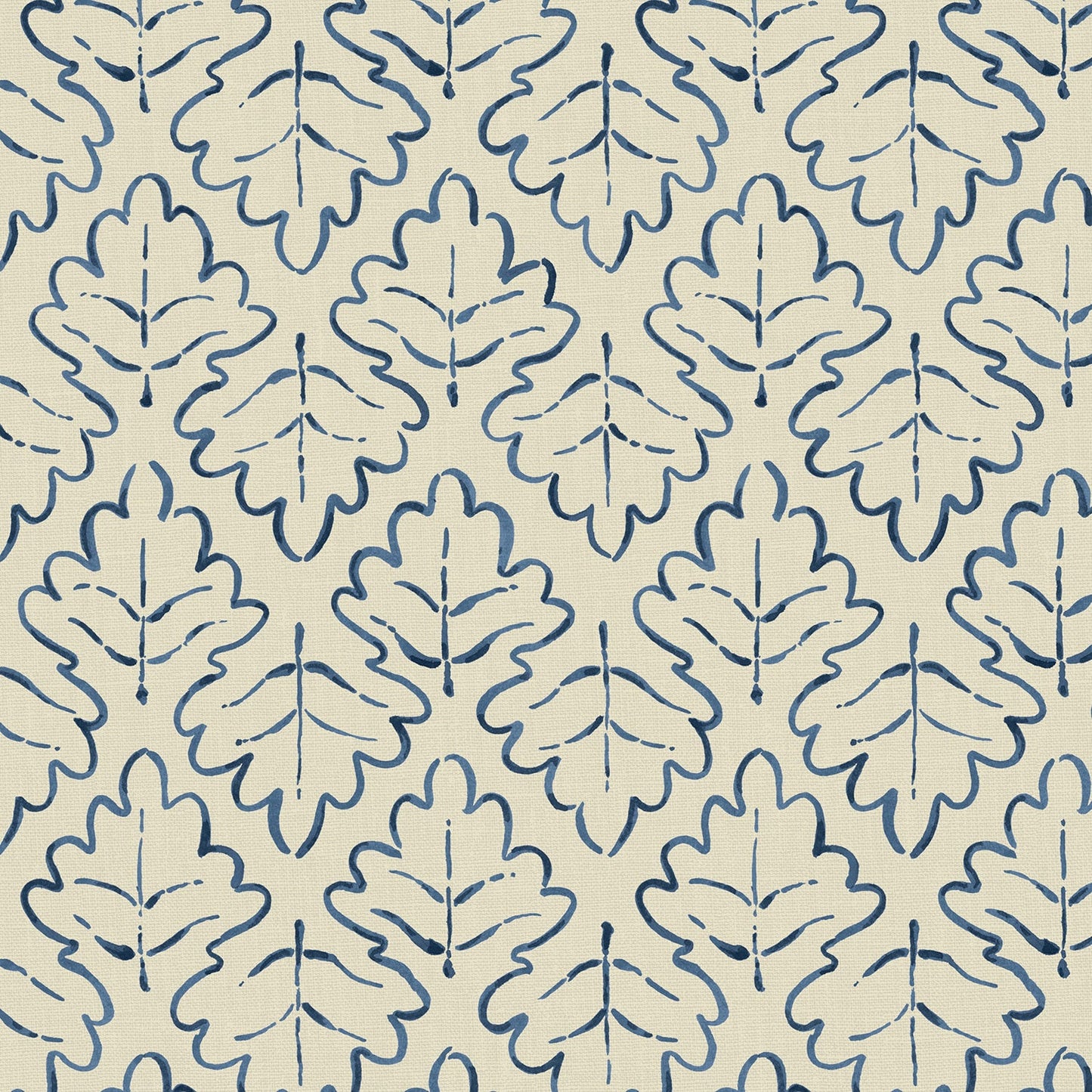 Linwood Maze Indigo FR Made to Measure Curtains
