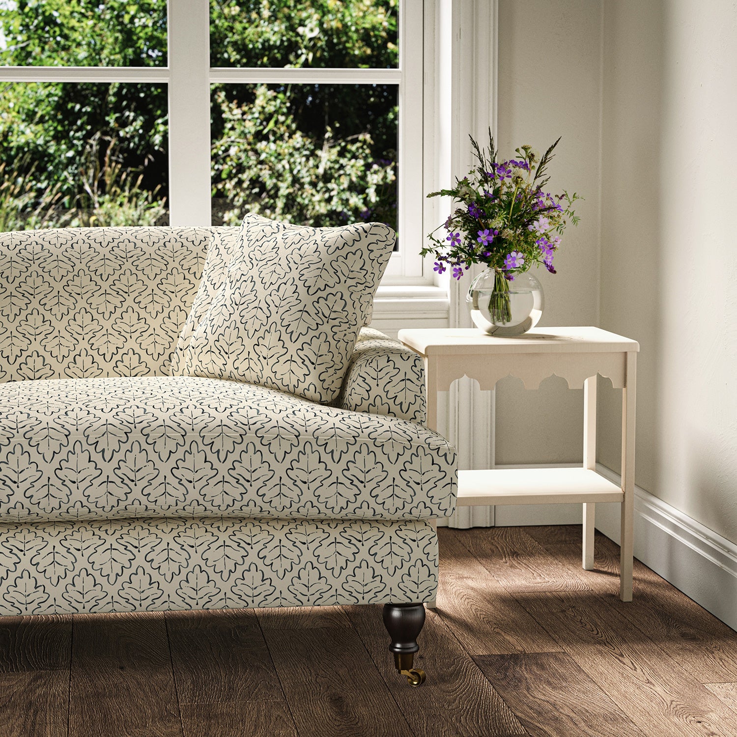 Linwood Maze Midnight FR Made to Measure Curtains