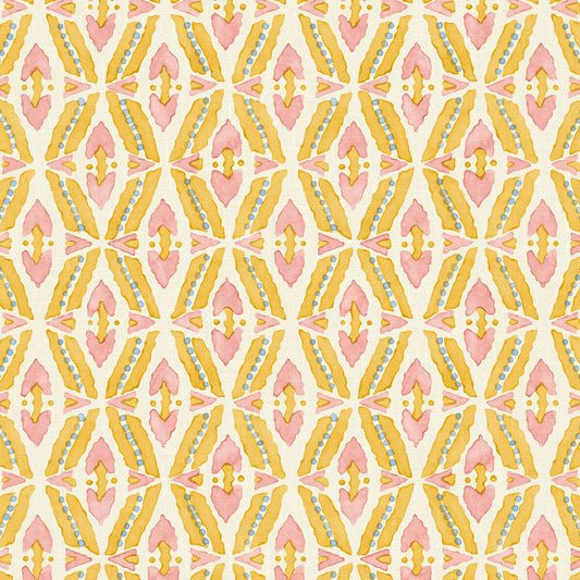 Linwood Leap Frog Battenburg Made to Measure Curtains